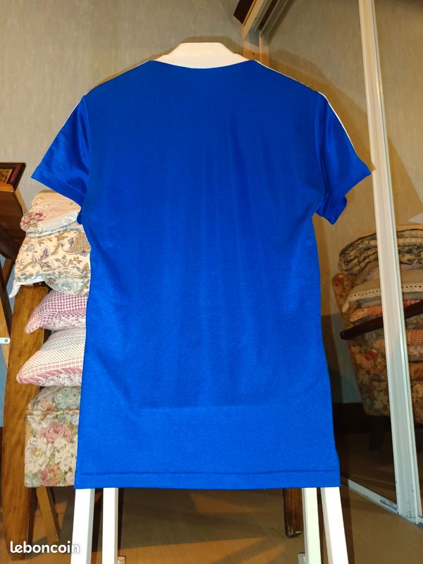 Maillot A.S VITRÉ porté n°9 vintage football shirt années 80