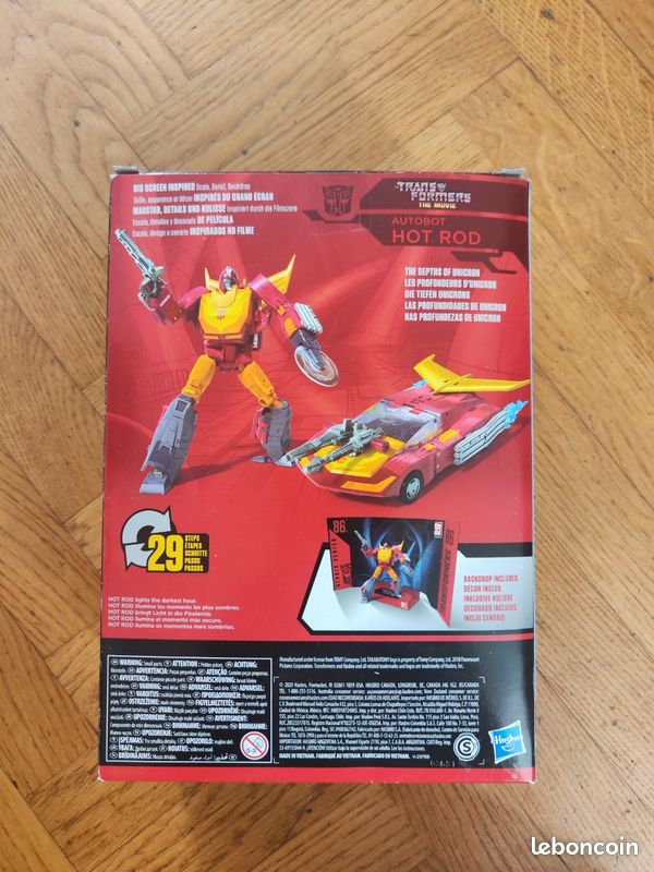 Transformers Studio Series 86 Hot Rod (image 5)