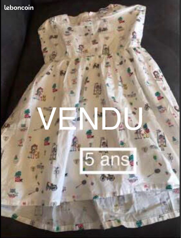 đž 5 ANS. Divers VĂȘtements Filles + Chaussures (image 11)