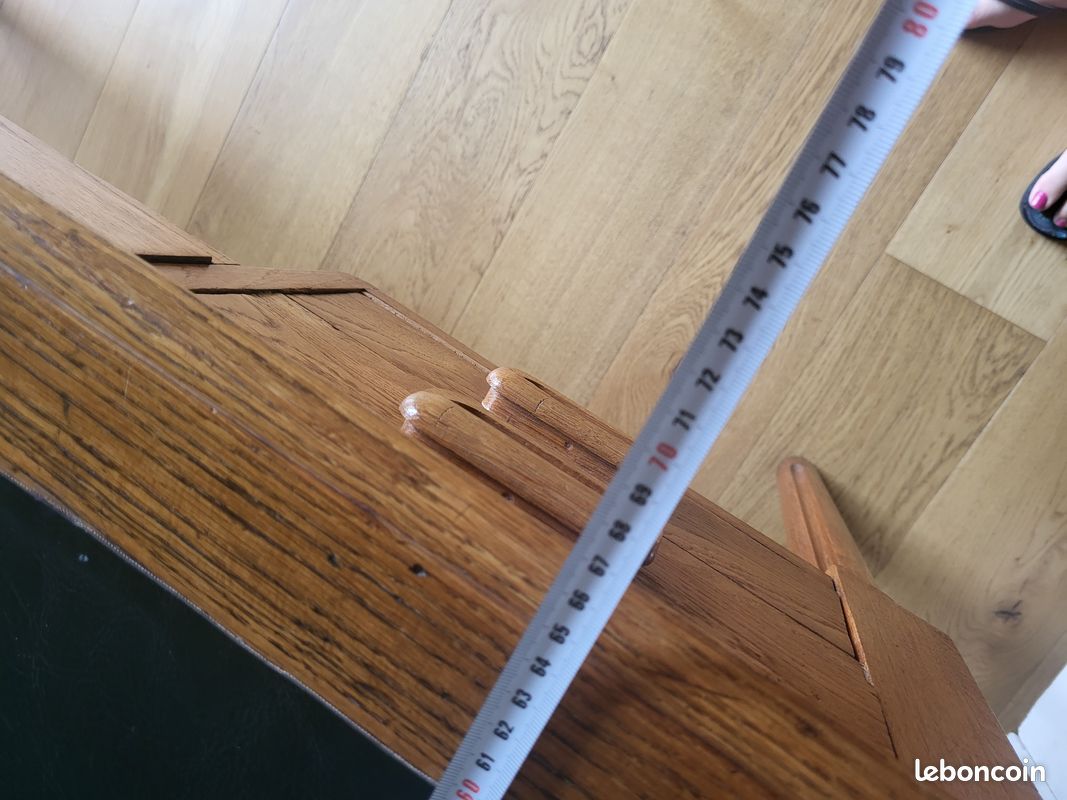 Bureau bois véritable (image 7)