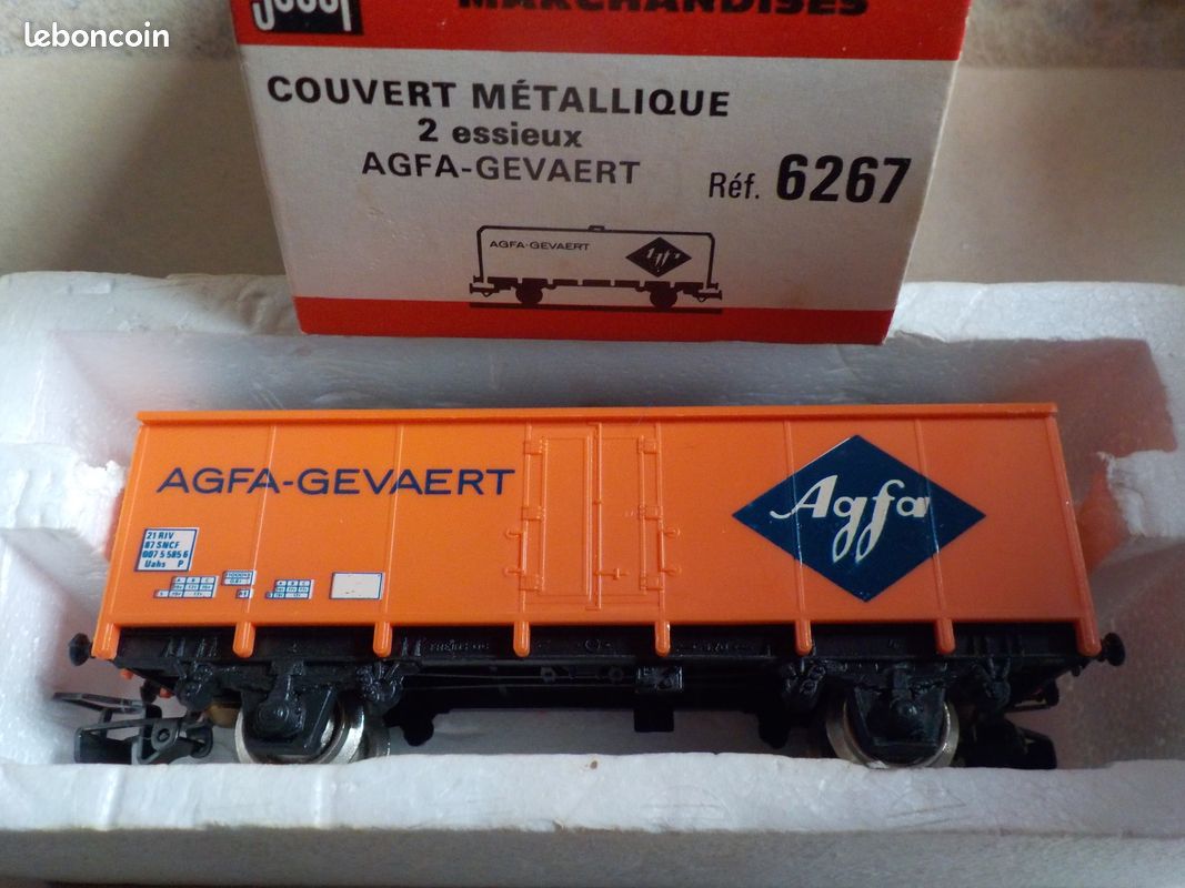 Wagon citerne entretien des voies VB - Jouef 6495 - HO