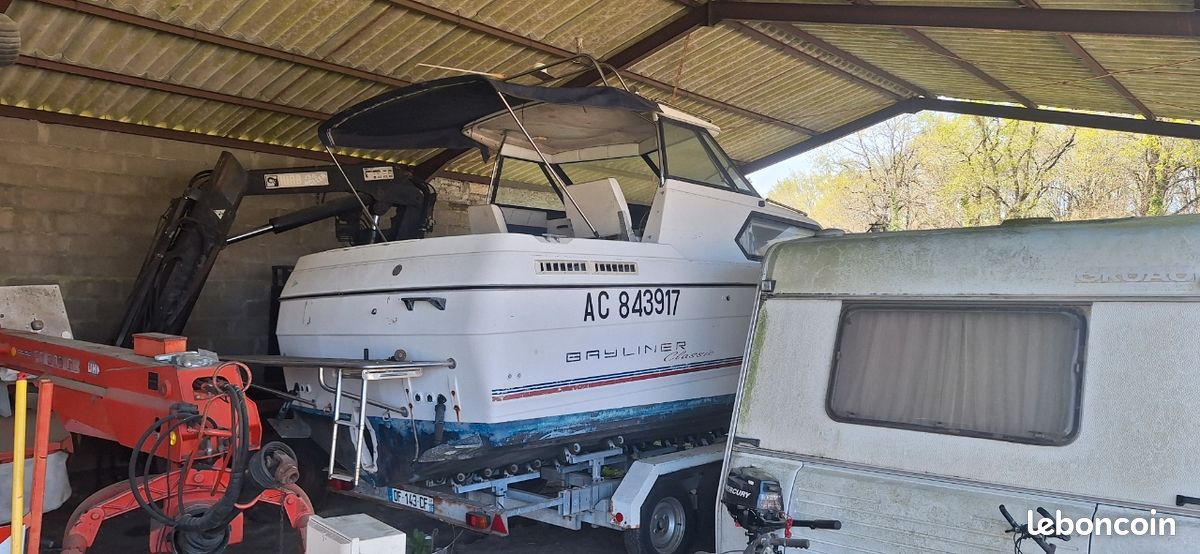 Bateau plus remorque 3 essieux (image 2)