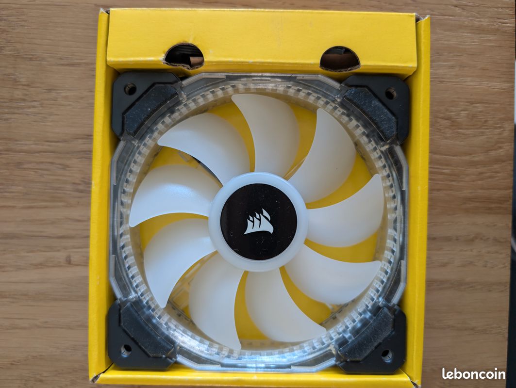 3 ventilateurs corsair rgb avec contrôleur (image 2)