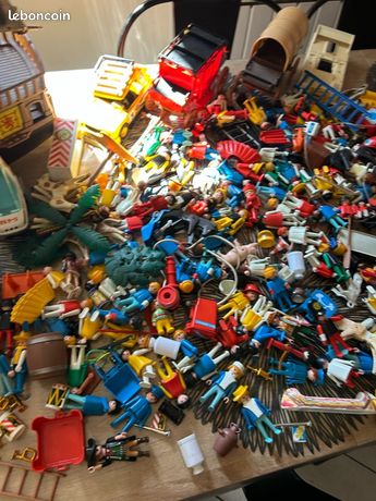 Gros Lot De Jouets Playmobil Vintage – Occasion – Collection