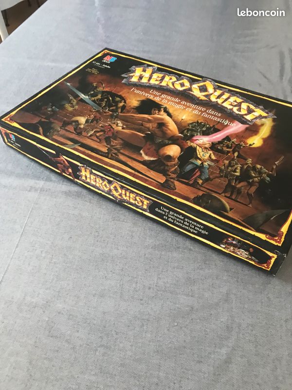Jeu De Société Vintage INDIANA JONES Lucasfilm HeroQuest MB - Occasion, à Partir De 3 Joueurs