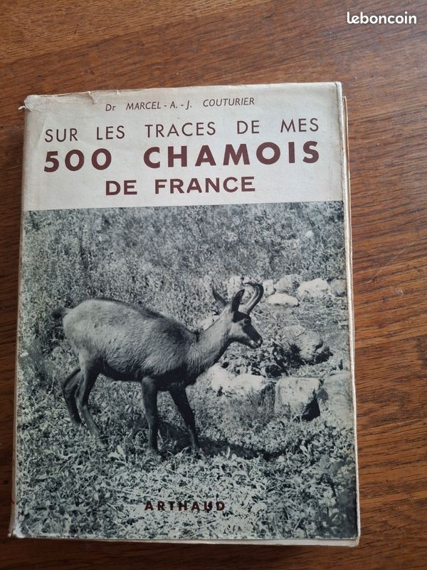 Livre "Le Chamois" De Marcel A.J. Couturier - Édition Reliée En Français (1900-1960)