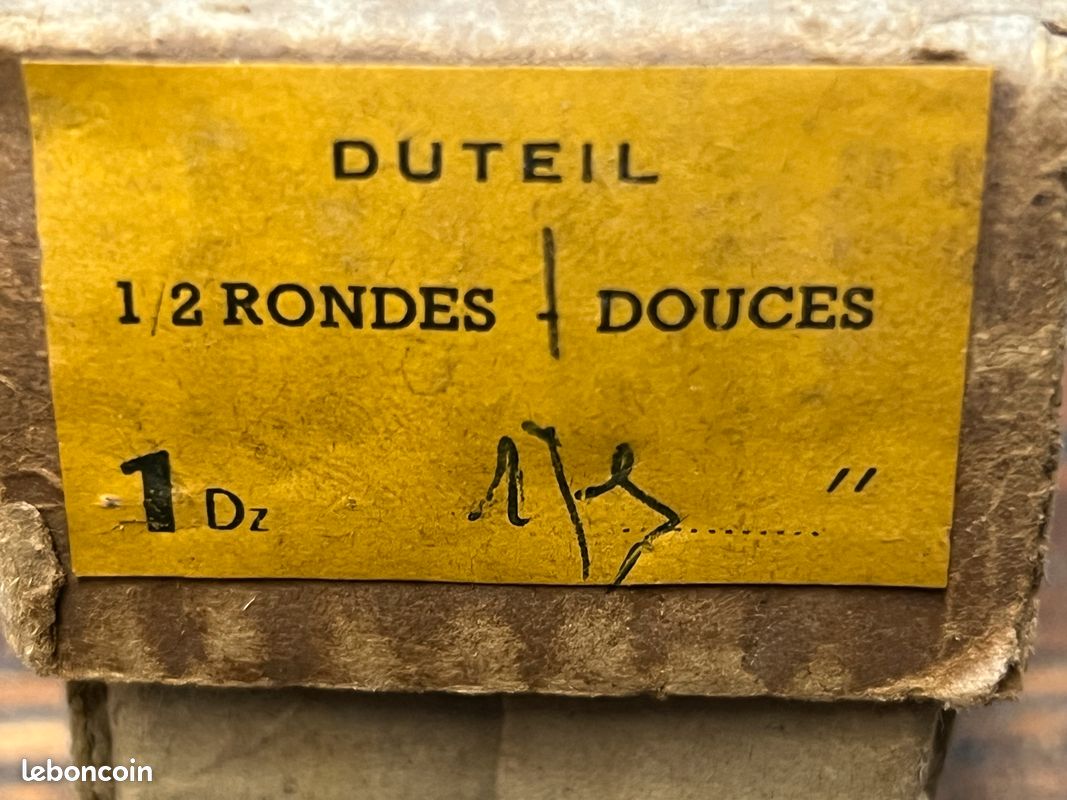 Lime Triangulaire Talabot SNCF – Manche D’origine – Bon état – Rare