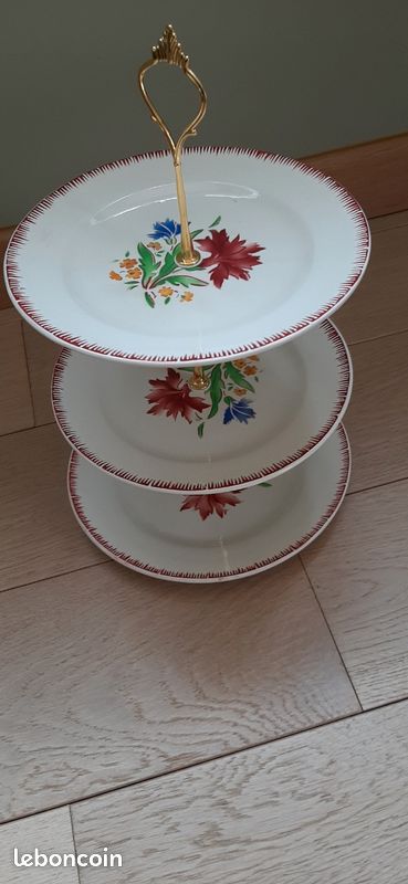 Serviteur à gâteau DIGOIN 3 étages (image 2)