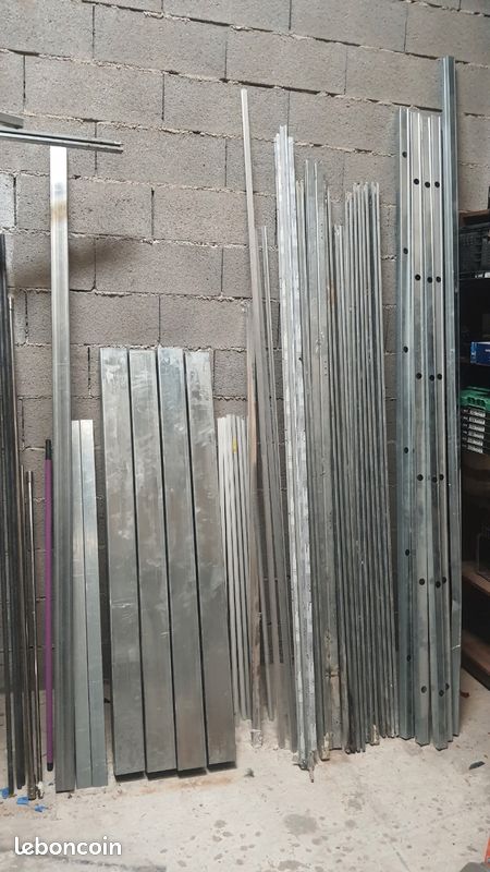 Barres et tubes métalliques / fer – Tailles variées (Seulement 49) (image 2)