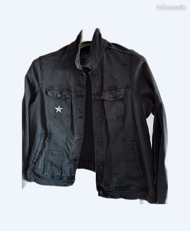 Violeta by Mango superbe veste en jean Vêtements