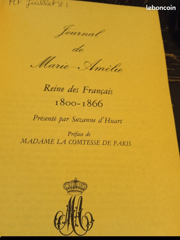 Journal de Marie Amélie reine des français (image 4)
