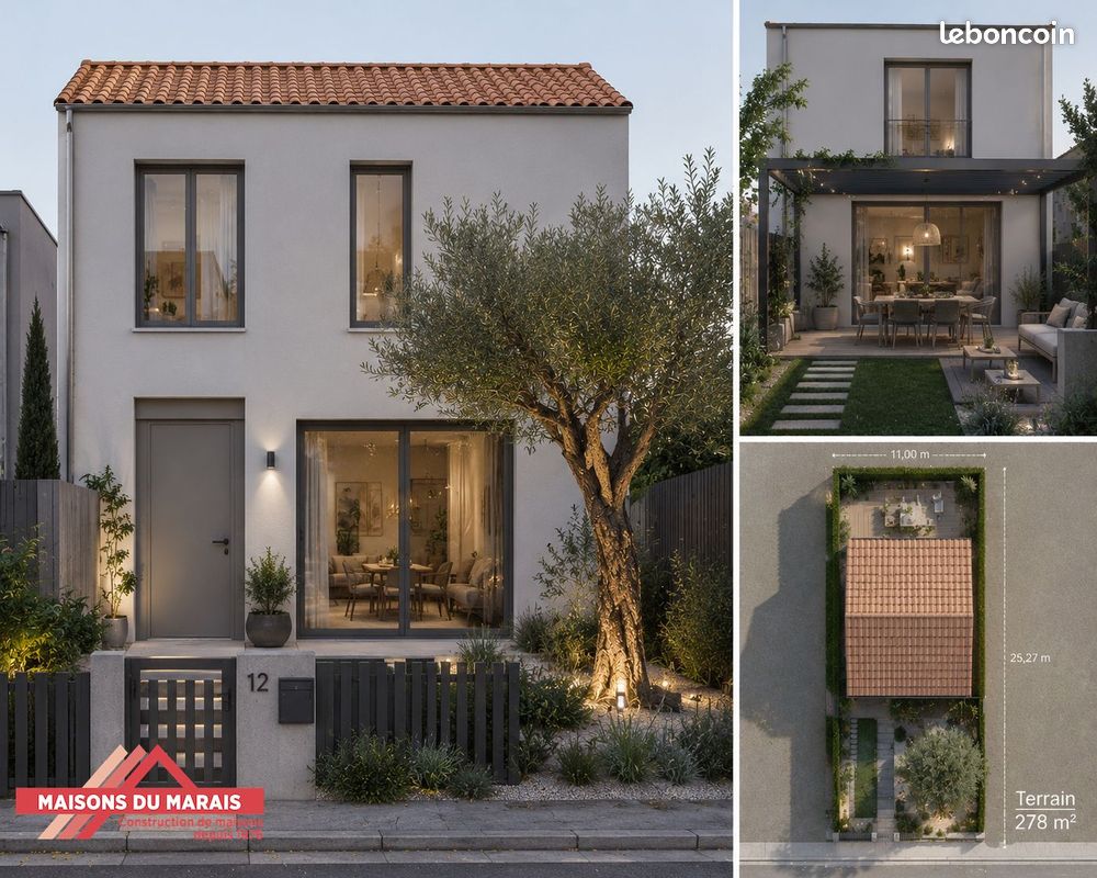 Maison 4 pièces 95 m² · à Villedoux · 95 m² · 216 000 €