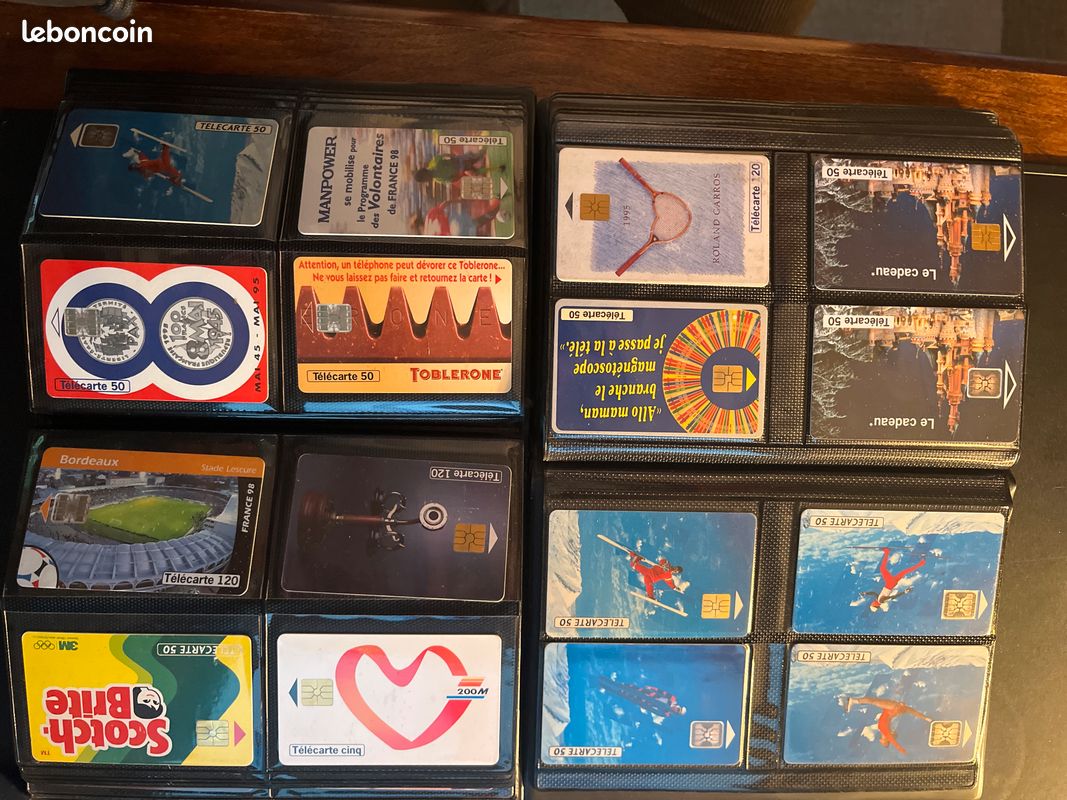 Lot de cartes téléphoniques - Label Emmaüs