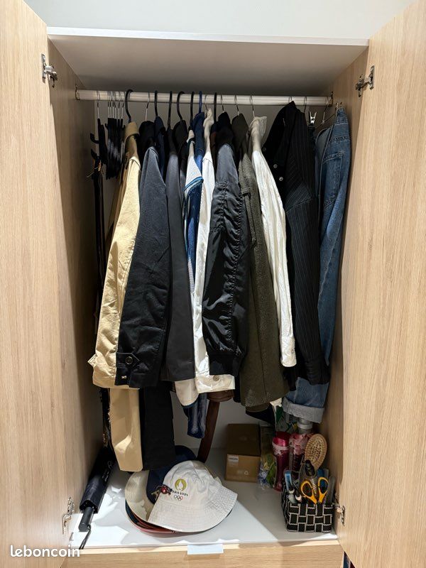 Armoire bois clair Maisons du Monde – très bon état (image 3)