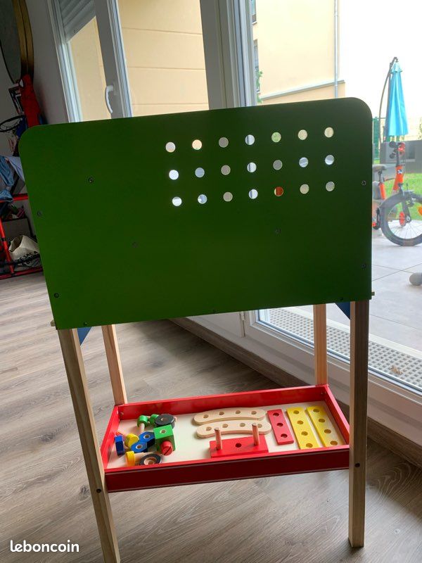 Établi bricolage en bois enfant (image 5)