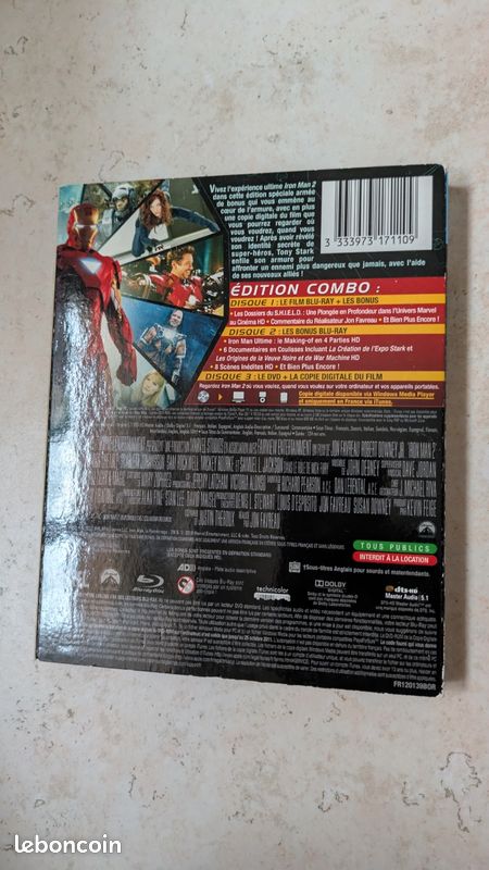 Blu-ray Iron man 2 (image 2)