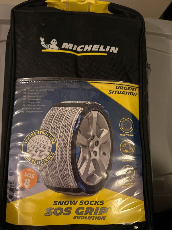 Chaussettes neige SOS GRIP Évolution Michelin - SOS 8 - Équipement auto