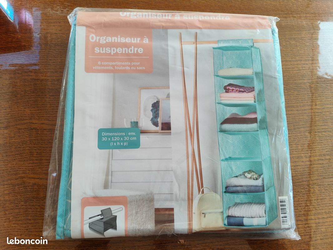 Organiseur à suspendre 30 x 120 x30 cm (image 1)
