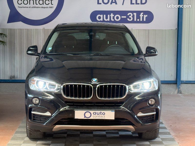 🔥 BMW X6 (F16) xDrive30d 258 CH – CONFIGURATION RARE – CUIR CHOCOLAT – XDRIVE 🔥 (image 2)