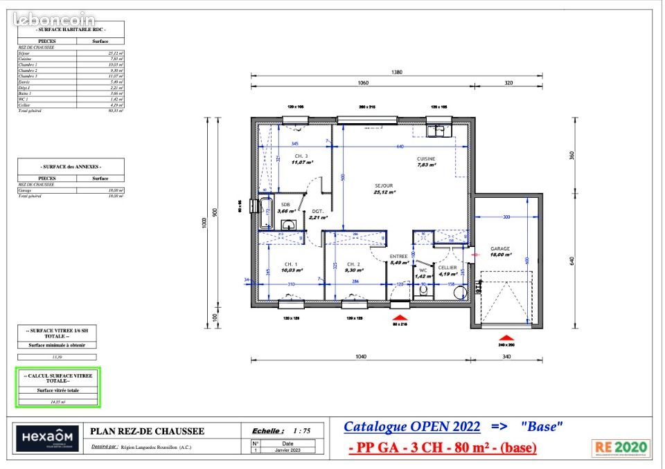 Maison 4 pièces 80 m² · à Lauret · 80 m² · 320 000 €
