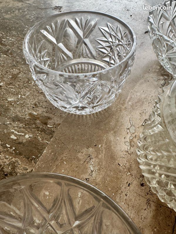 Lot 7 coupelles vintage en verre (image 9)