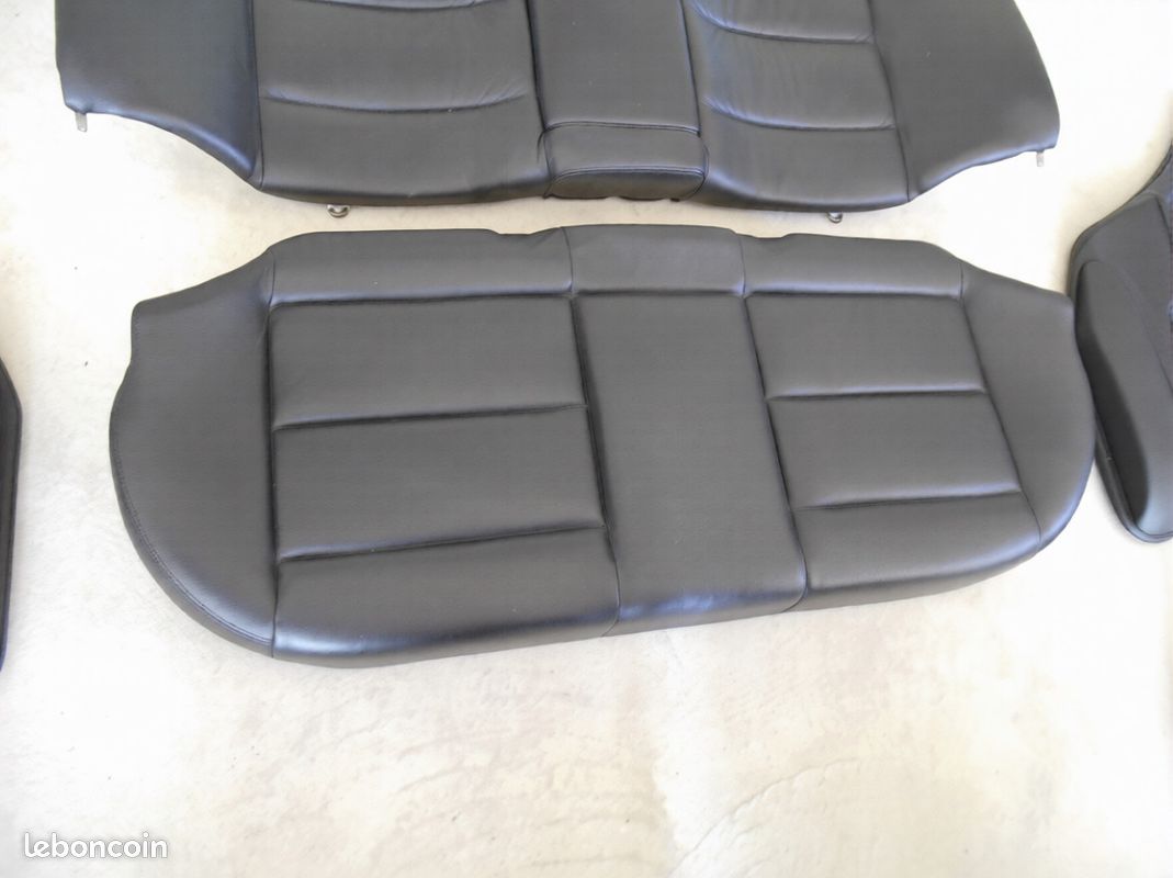 Intérieur cuir nappa noir électrique chauffant BMW m3 e36 3.2 berline (image 2)
