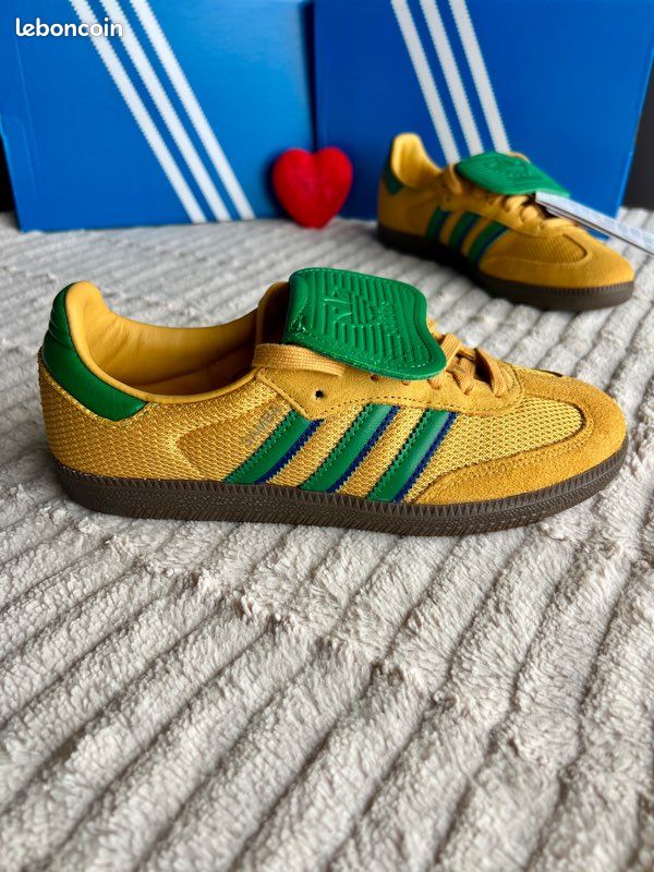 Adidas samba jaune moutarde vert (38) Chaussures