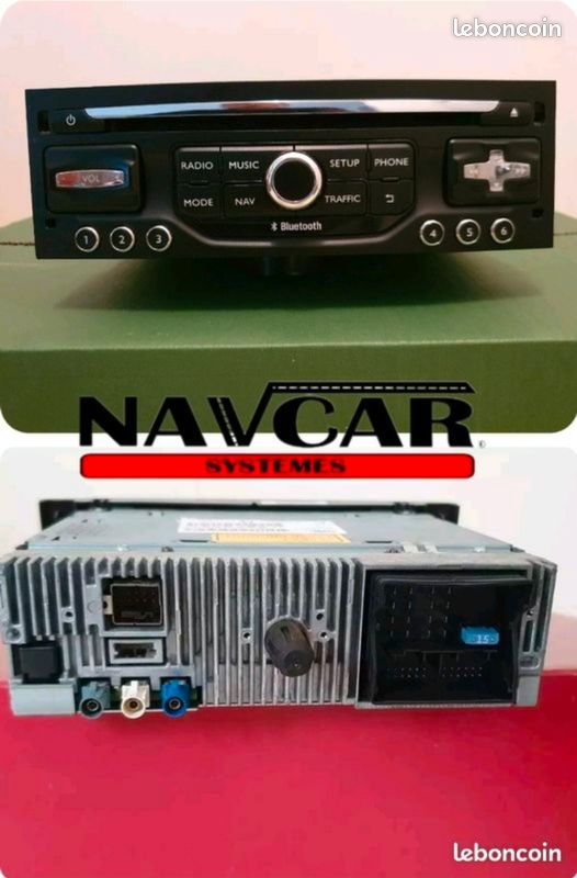 Ecran gps Autoradio Bluetooth rt4 rt5 rt6 rneg2 Ng4 rneg1 smeg nac carplay peugeot citroen Ds (image 4)