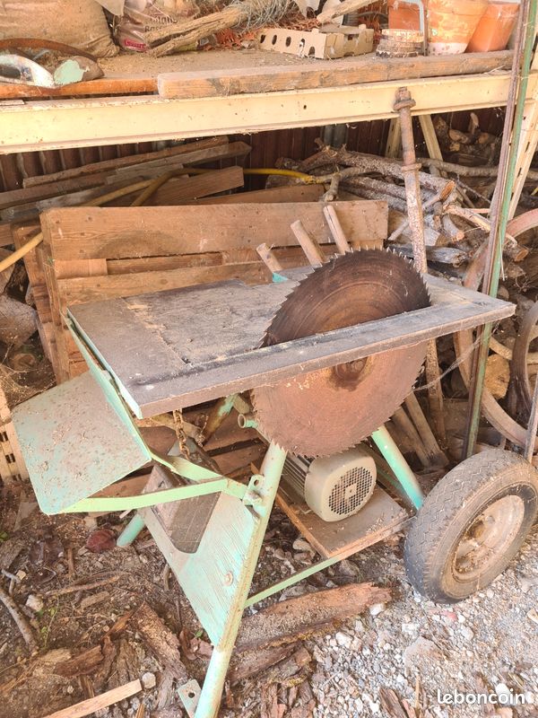 Vend banc de scie avec table (image 1)