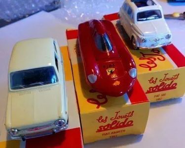 Fiat 500 Abarth Rouge 1/43 - Motorama - Miniature Métal Neuve En Boîte - Rare