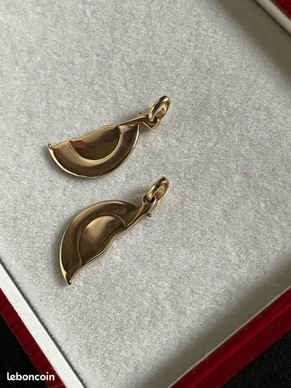 Collier coeur rempli d'or 14 carats : pendentif chaîne forçat minimaliste - France