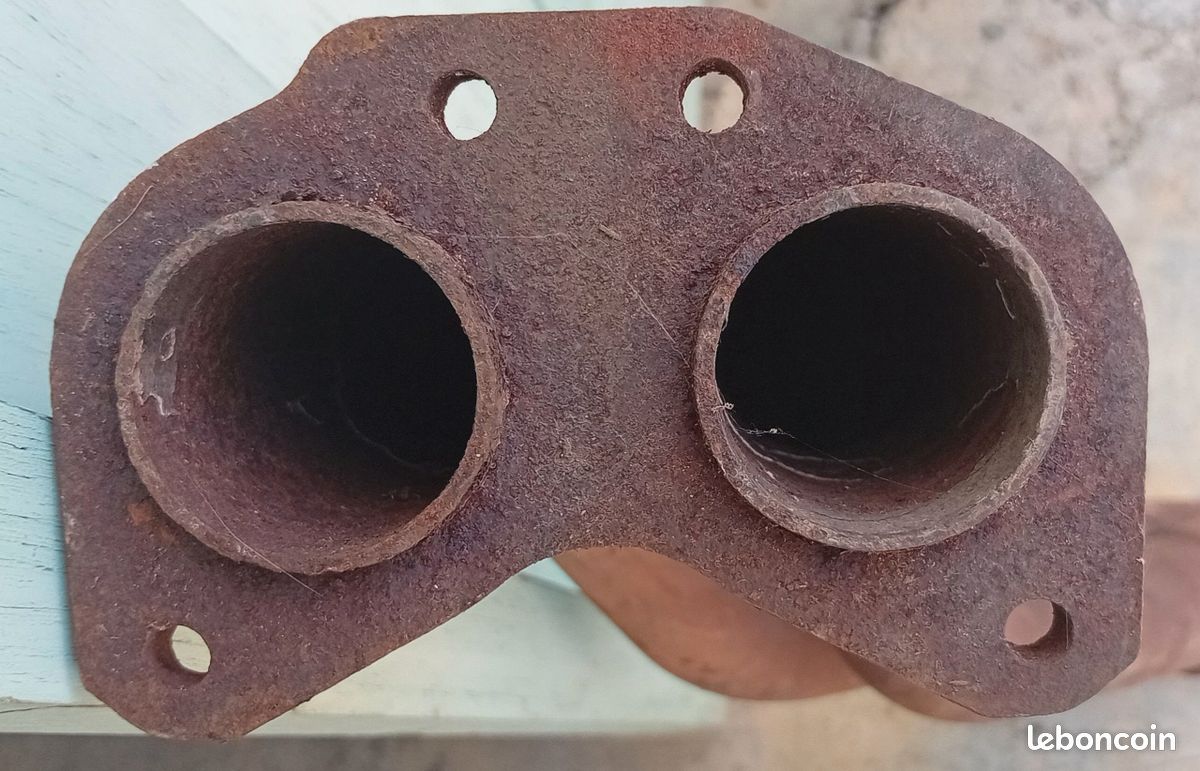 Tube collecteur échappement Citroën DS19 DS21 DS23 (image 3)