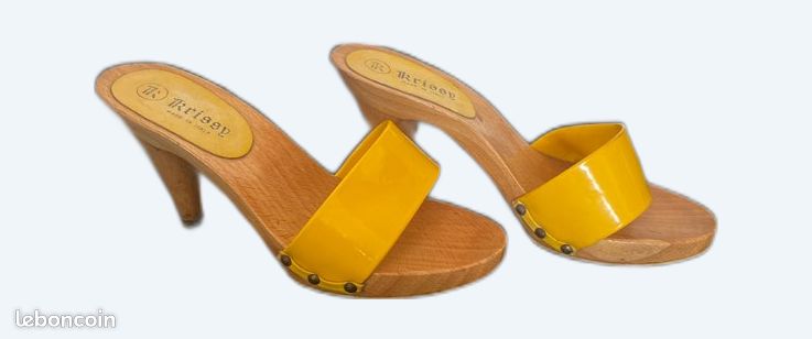 Petit talon en bois (image 1)