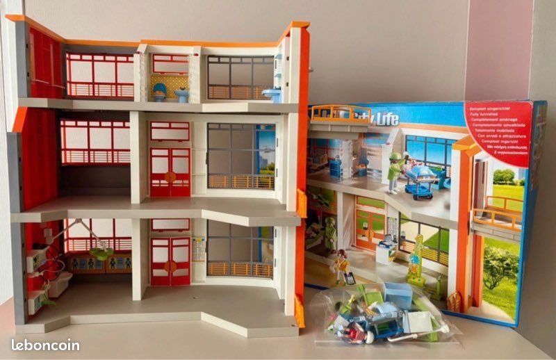 Playmobil   6657   Hopital pédiatrique aménagé | Used   like new | €50.00 | Notre Dame de Bondeville, Haute Normandie