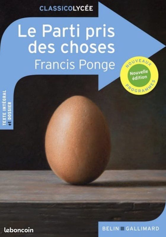 Le parti pris des choses (image 1)