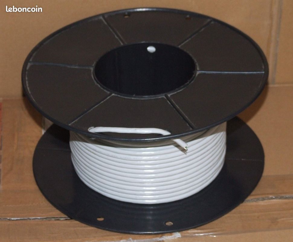 🧵 Cable reseau ethernet Touret 60m - 20cts le metre 🧵 (image 2)