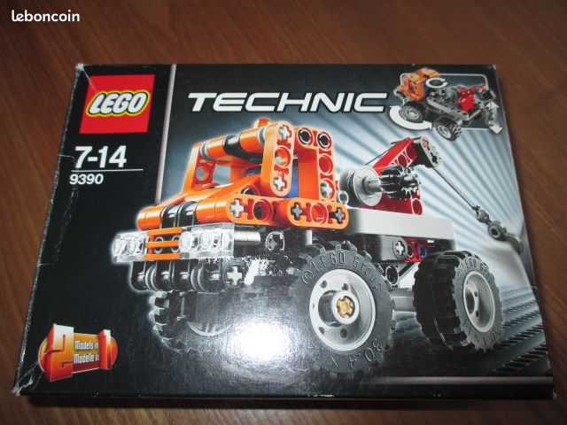 Lego technic 9390 - mini depanneuse (image 1)