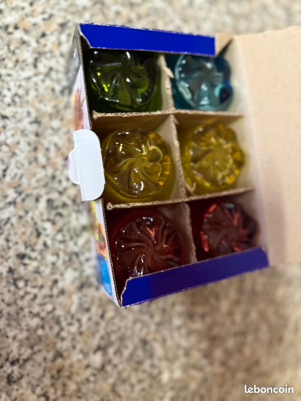 6 verrines couleur (image 1)