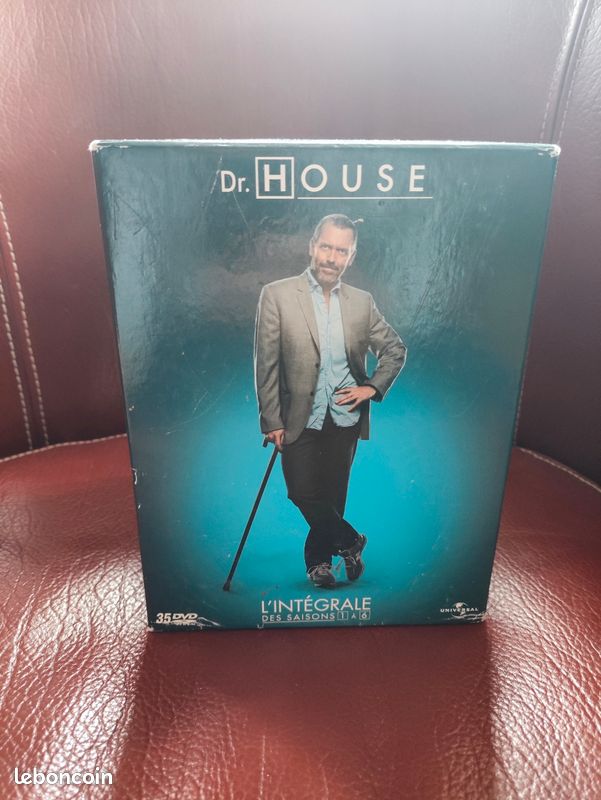 Coffret intégral Dr House saisons 1 à 6 – 35 DVD (image 2)