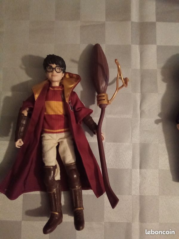 Lot de Figurines Harry Potter, Hermione et le balai nimbus 2000