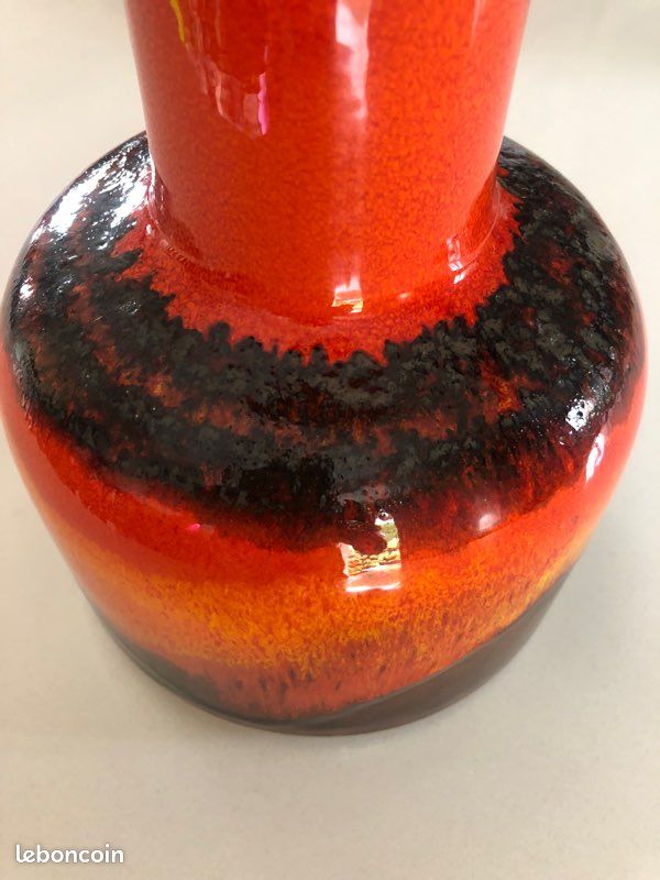 Vase JASBA céramique émaillée 1960-1970 (image 9)