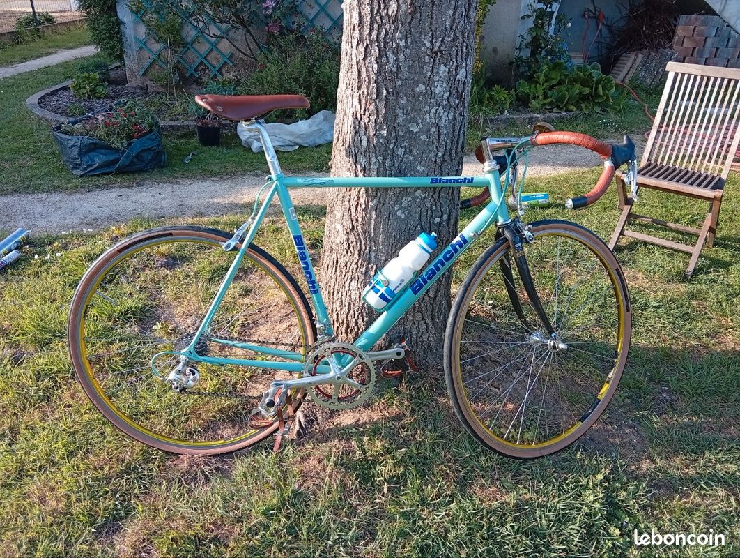 Vélo vintage Bianchi celest (image 2)