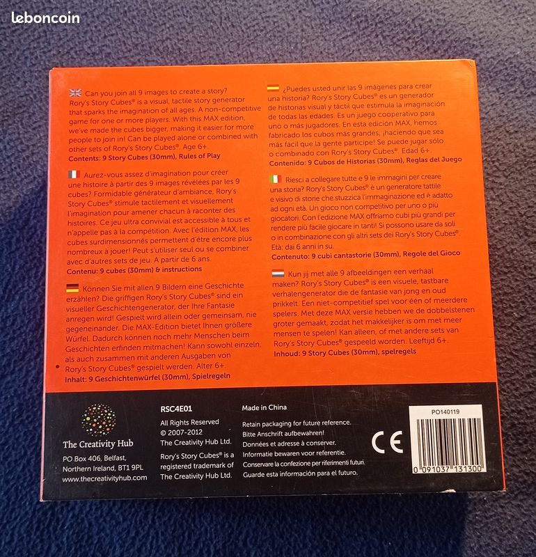 Story Cubes Orange (image 3)