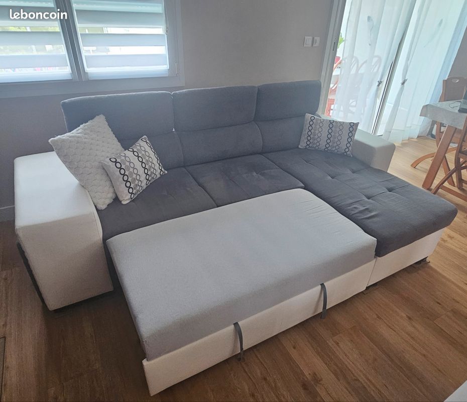 Canapé méridienne avec couchage (image 4)