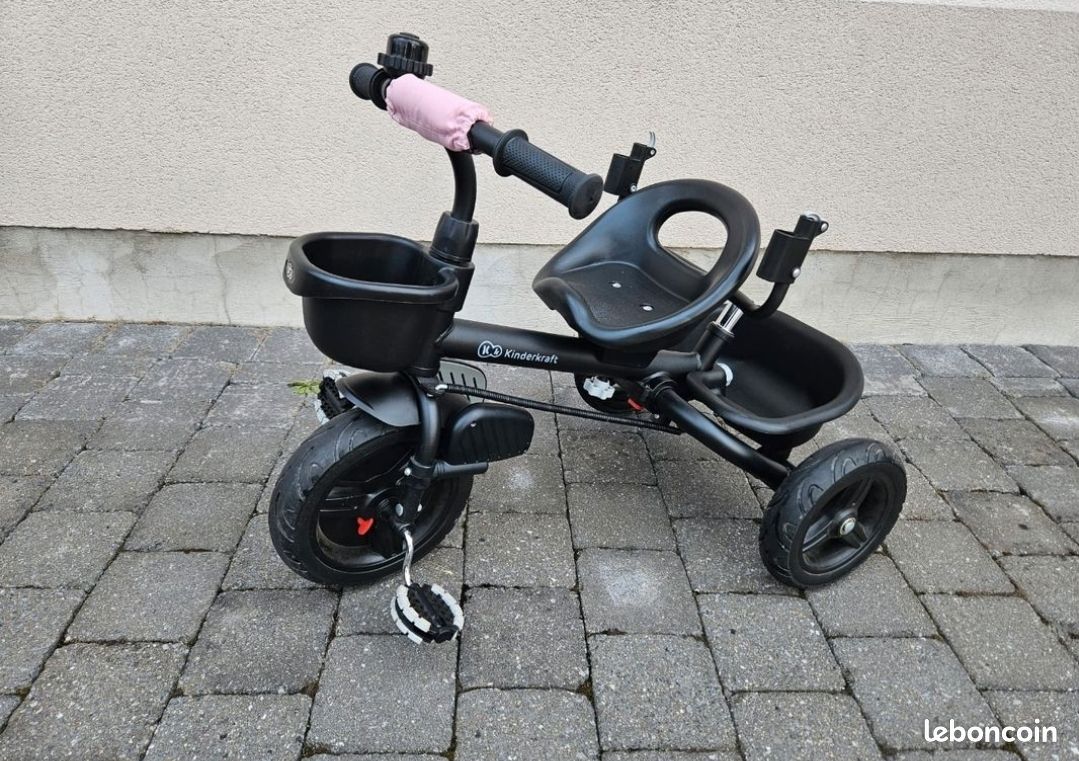 Bébé Tricycle Kinderkraft Pliable Tricycle Bébé Poussette Tricycle