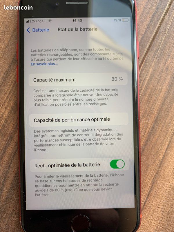 IPhone SE 2G (2020) - 64 Go (image 4)