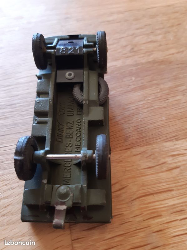DINKY TOYS 821 CAMION MILITAIRE UNIMOG MERCEDES-BENZ BOITE VIDE D'ORIGINE | eBay