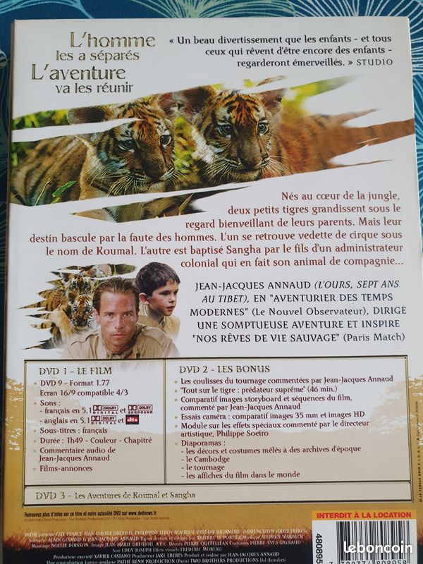 Coffret 3 dvd - 2 frères (image 2)