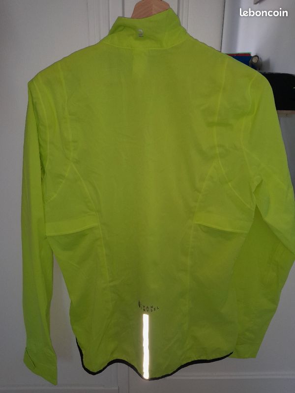 Verte imperméable jaune taille S (image 2)