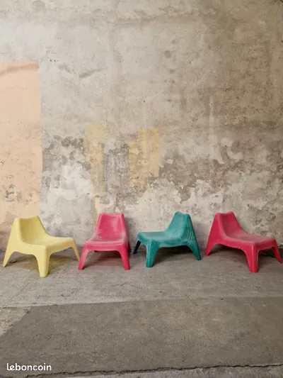 4 fauteuils Vagö - Ikea